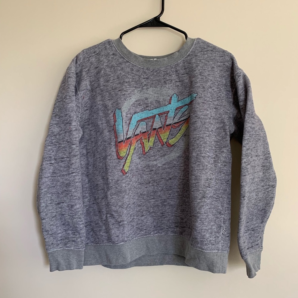 Vans Sweater Size M Gray Pullover